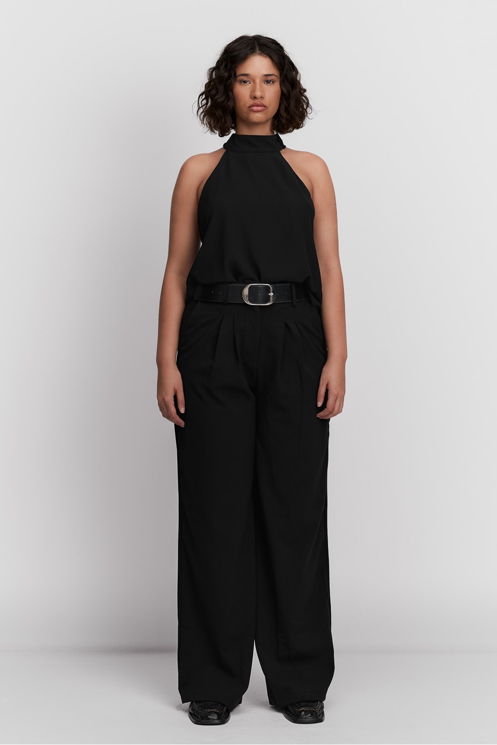 Blusa de crepe Fabiana