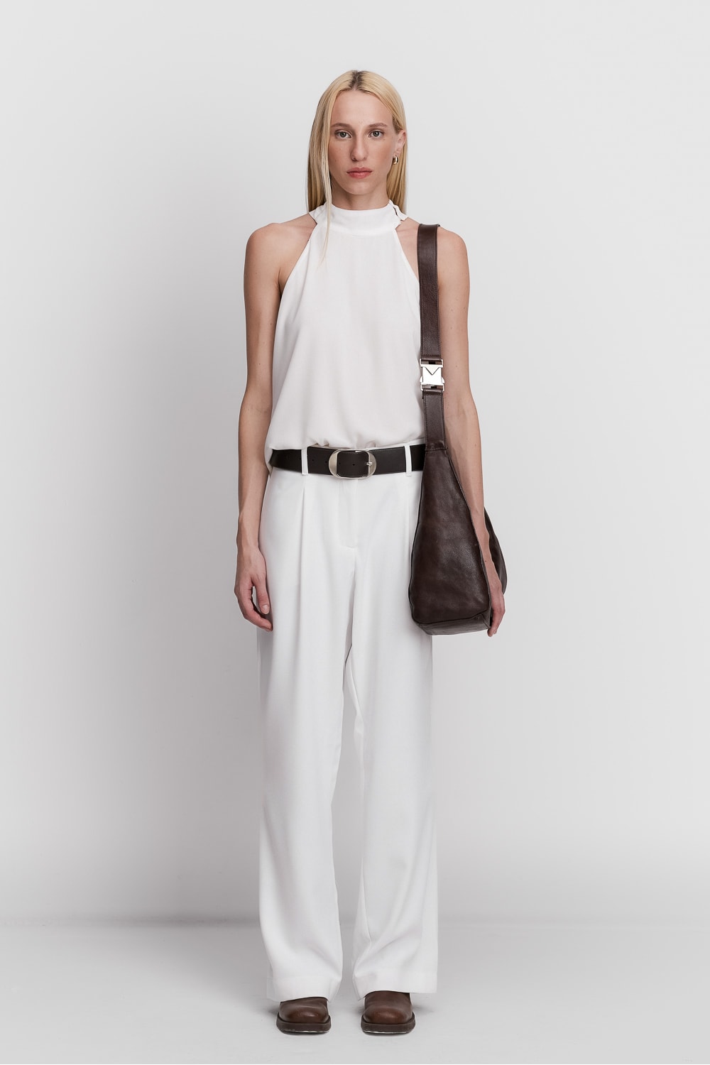 Blusa de crepe Fabiana