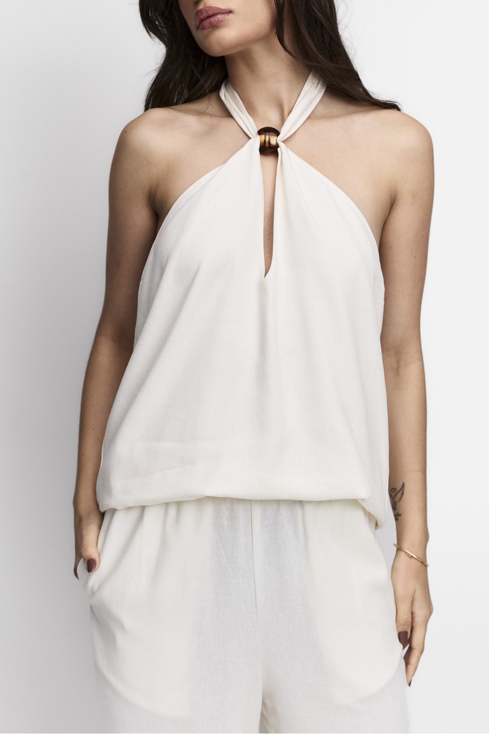 Segunda imagem do produto Blusa de Linho Purezza