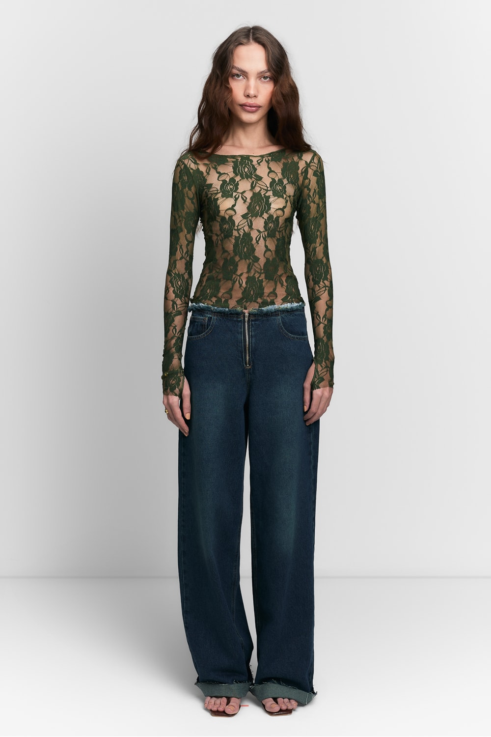 Blusa de renda Gloria