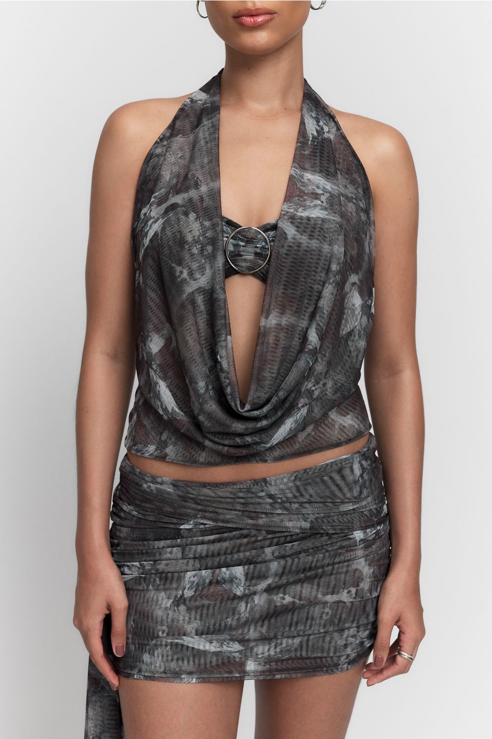 Blusa De Tule Michely