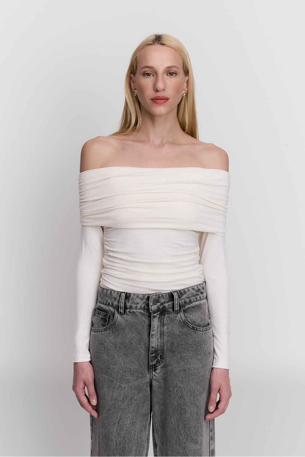 Blusa Drapeada Botticelli