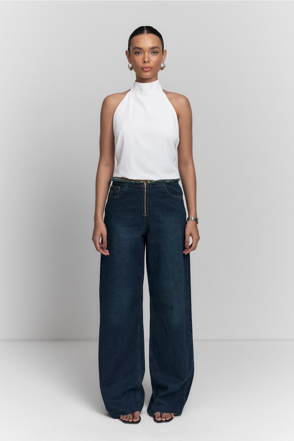 Blusa Frente Única Peonia