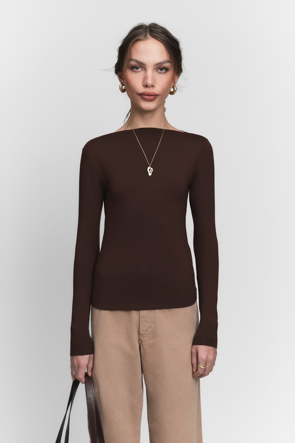 Blusa Manga Longa Eleonora