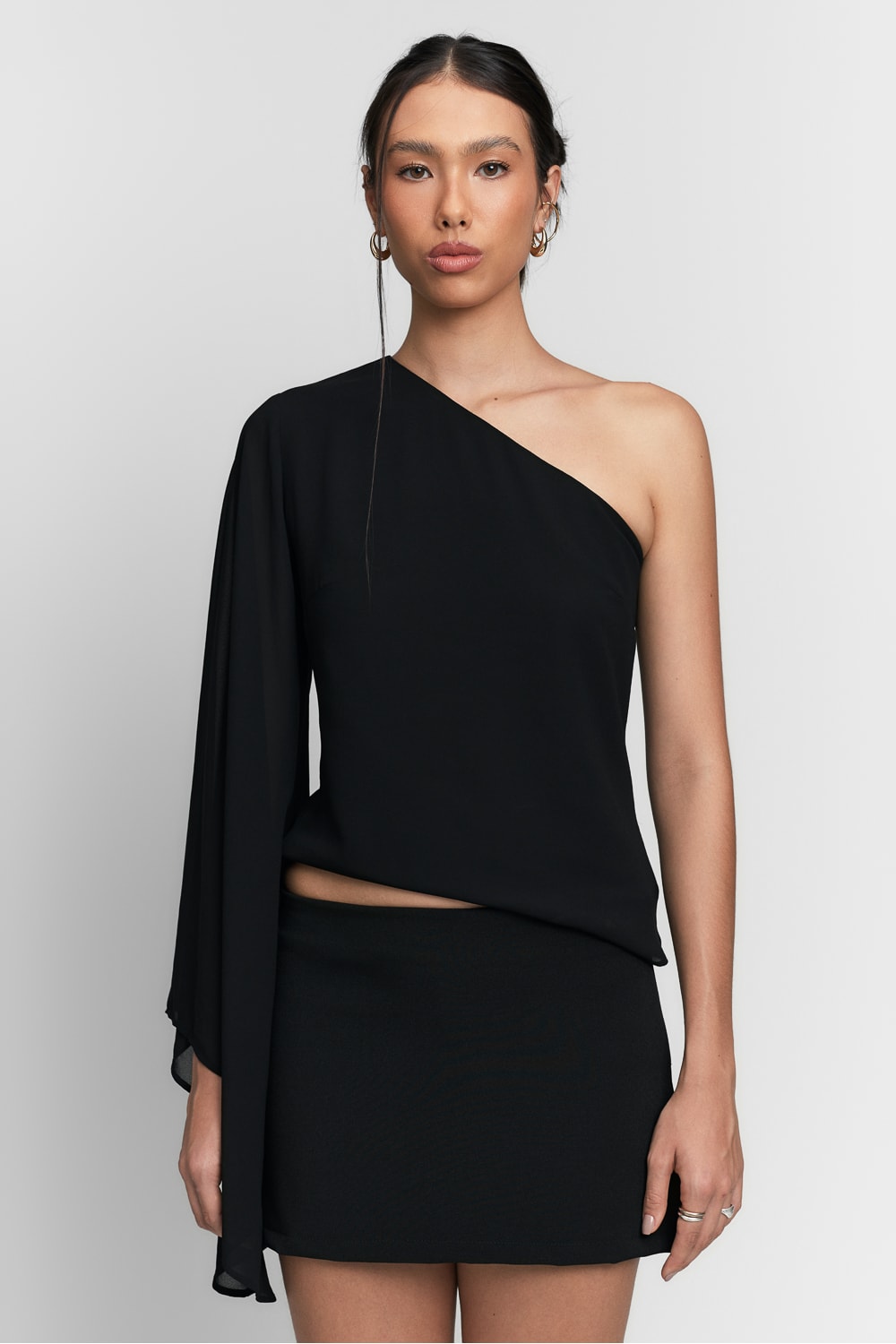 Blusa Manga Única Tazza