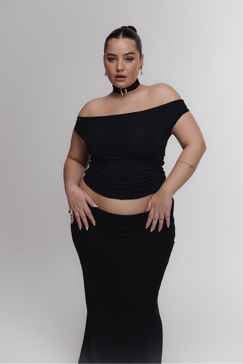 Blusa Ombro a Ombro Fusilli