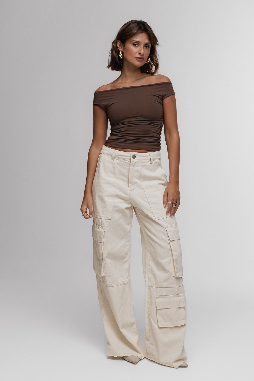 Blusa Ombro a Ombro Fusilli