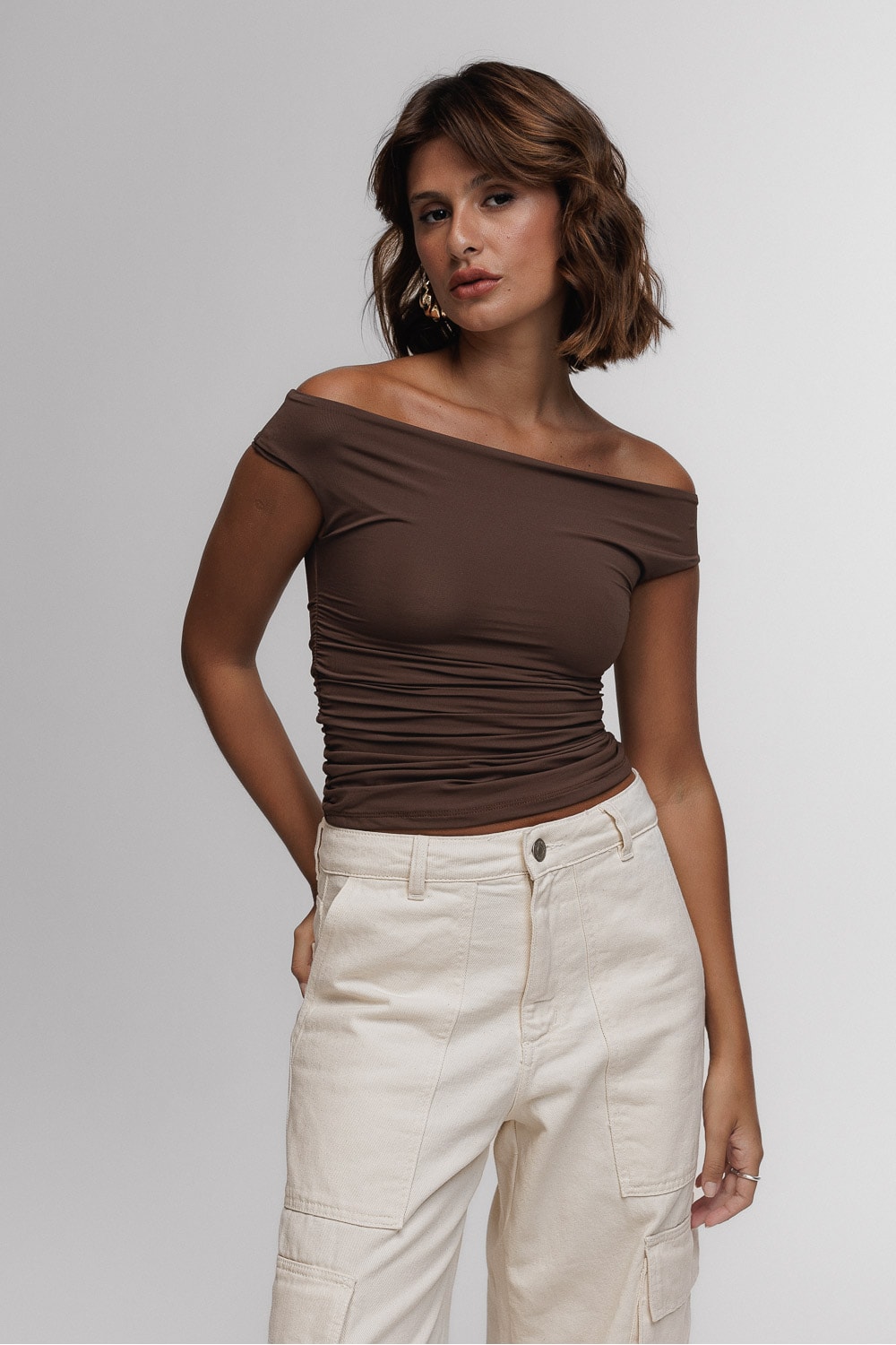 Segunda imagem do produto Blusa Ombro a Ombro Fusilli