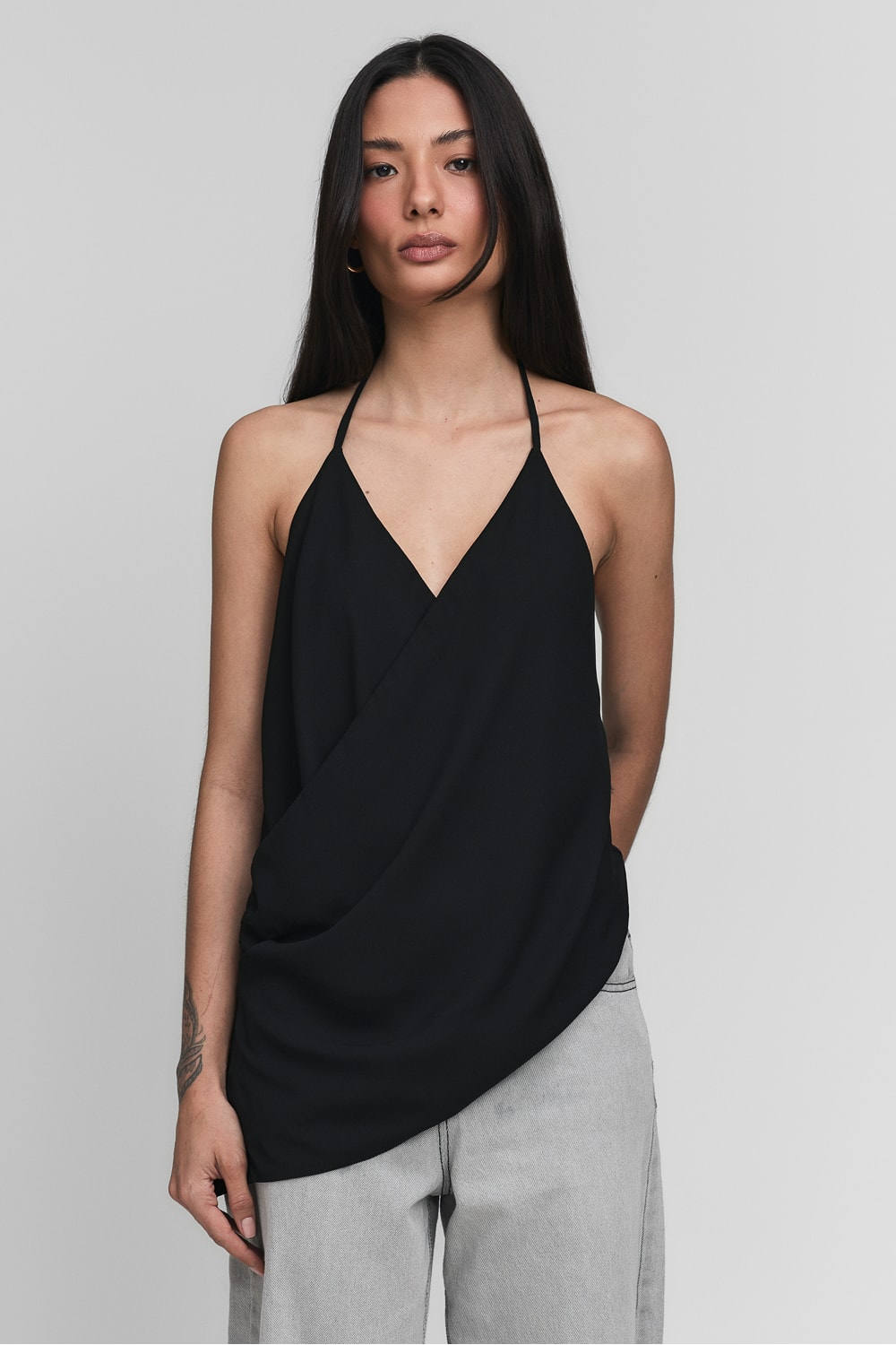 Blusa Transpassada Chiara