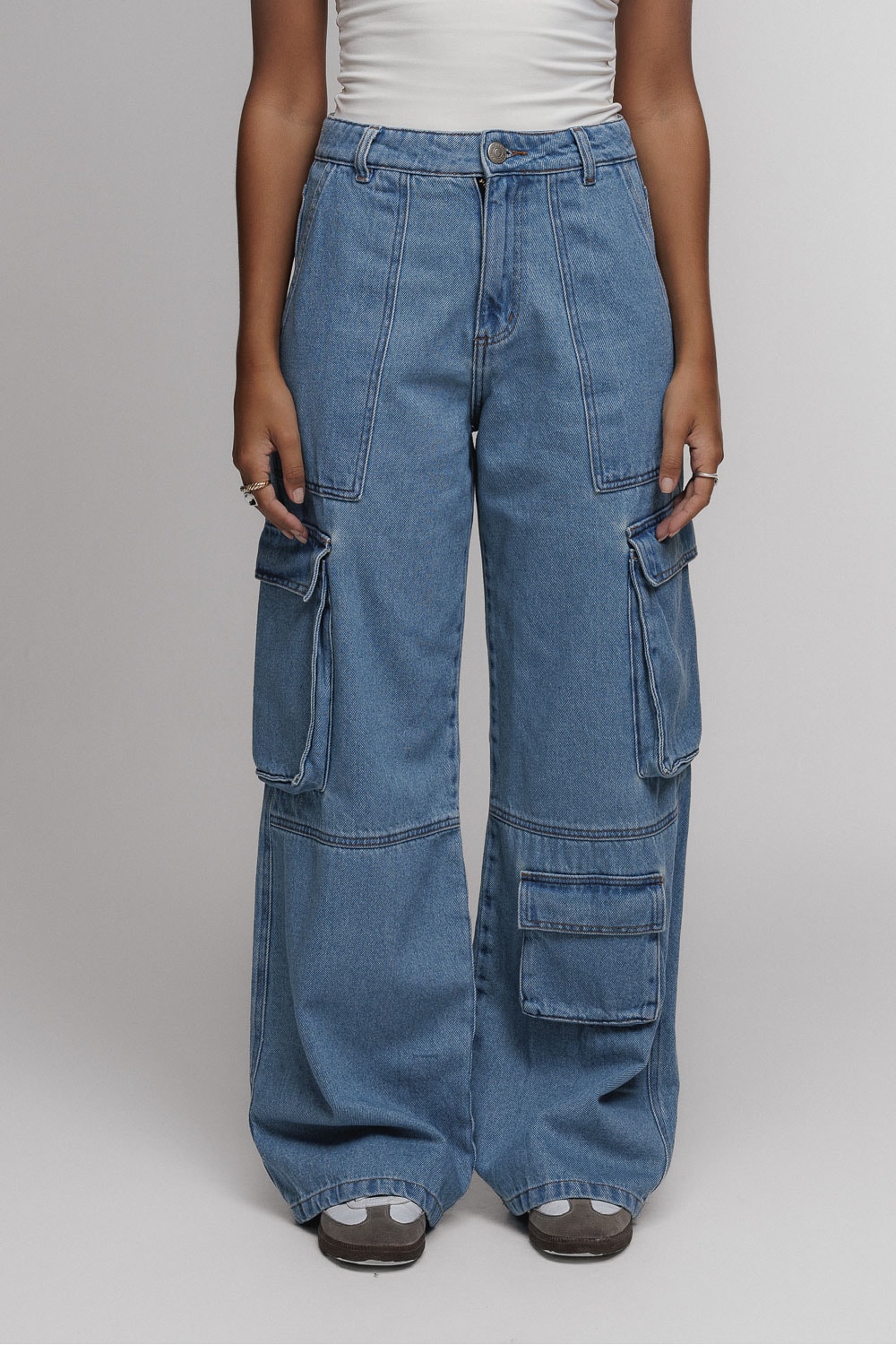 Segunda imagem do produto Calça cargo Anelloni