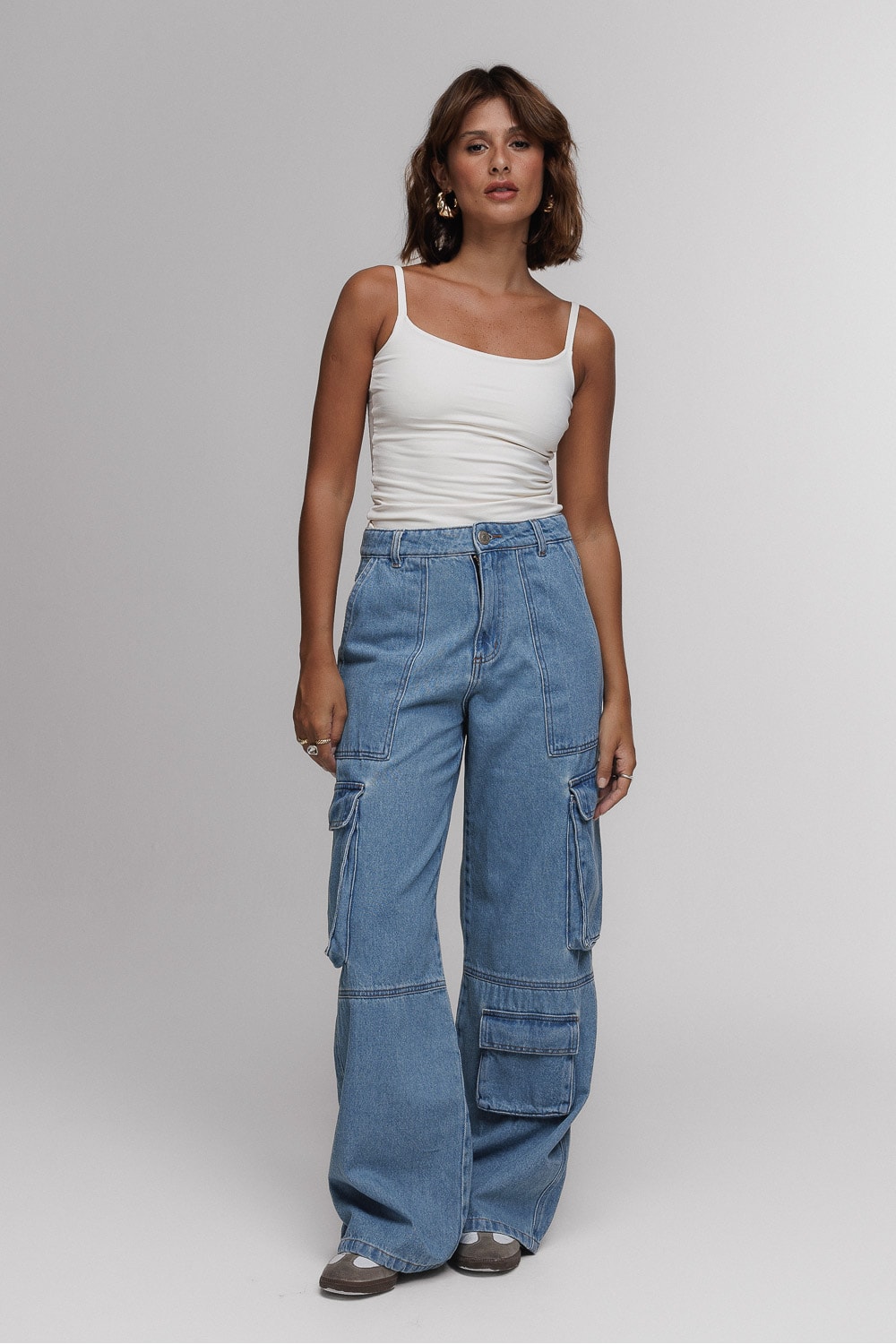 Calça cargo Anelloni