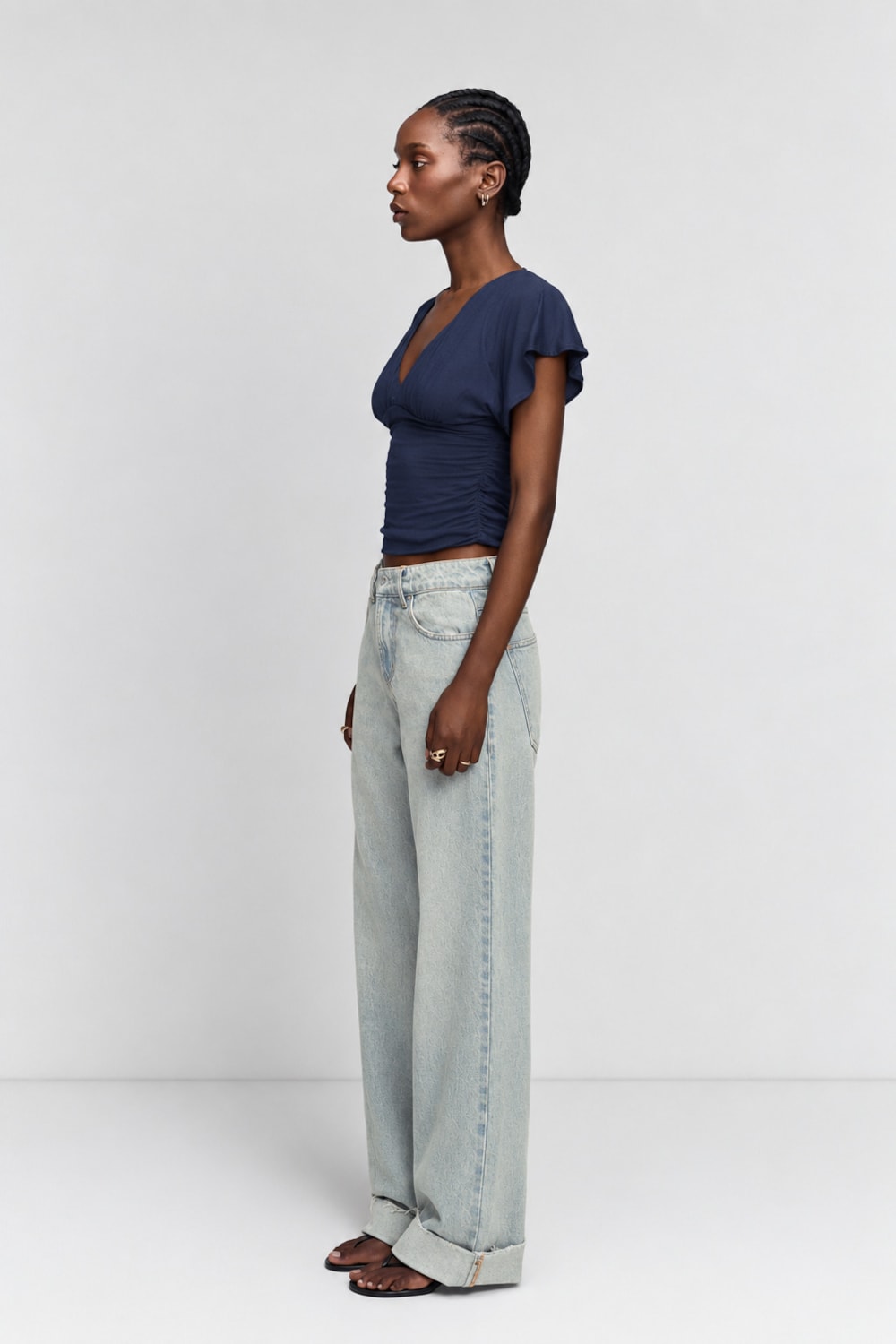 Segunda imagem do produto Calça Jeans feminina Assoluta