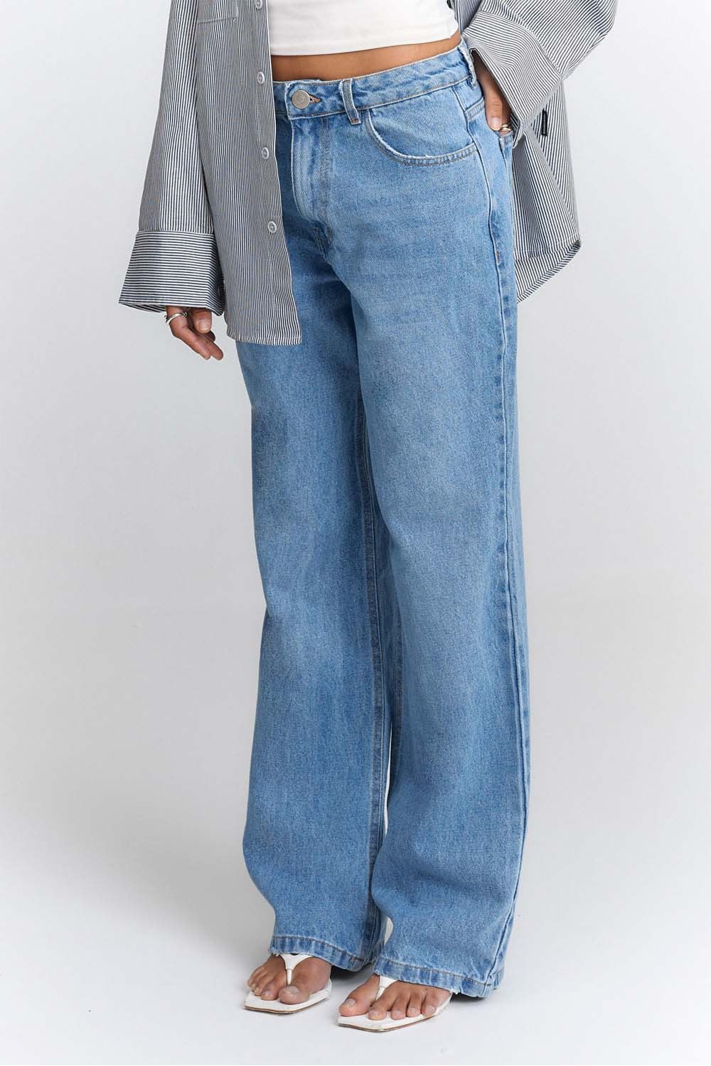 Segunda imagem do produto Calça Jeans Reta Danza