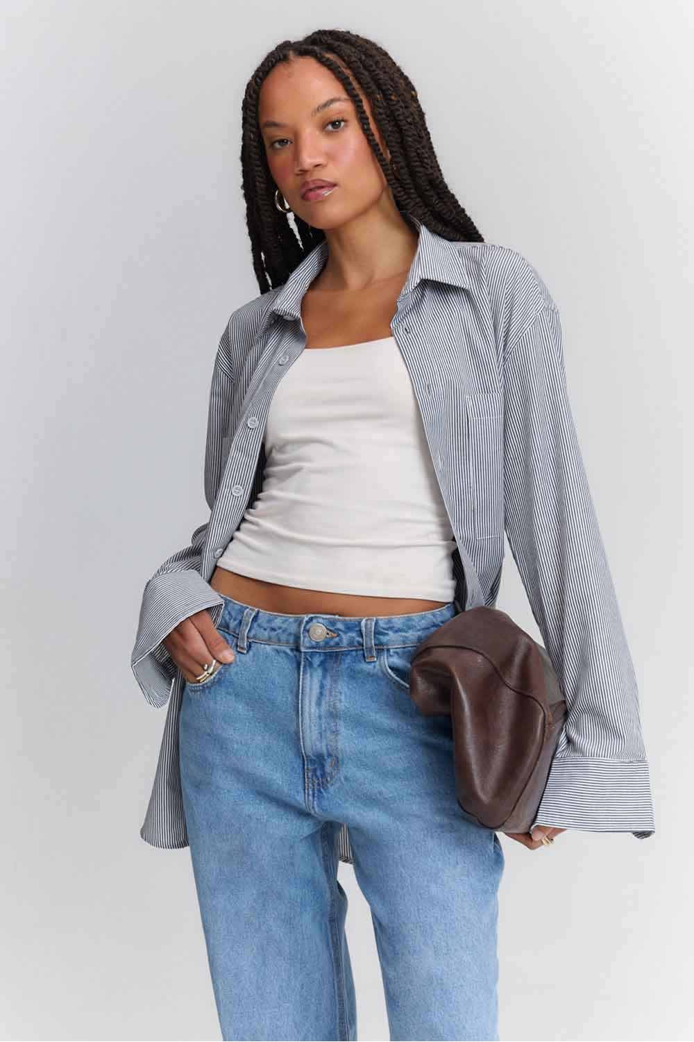 Segunda imagem do produto Calça Jeans Reta Danza