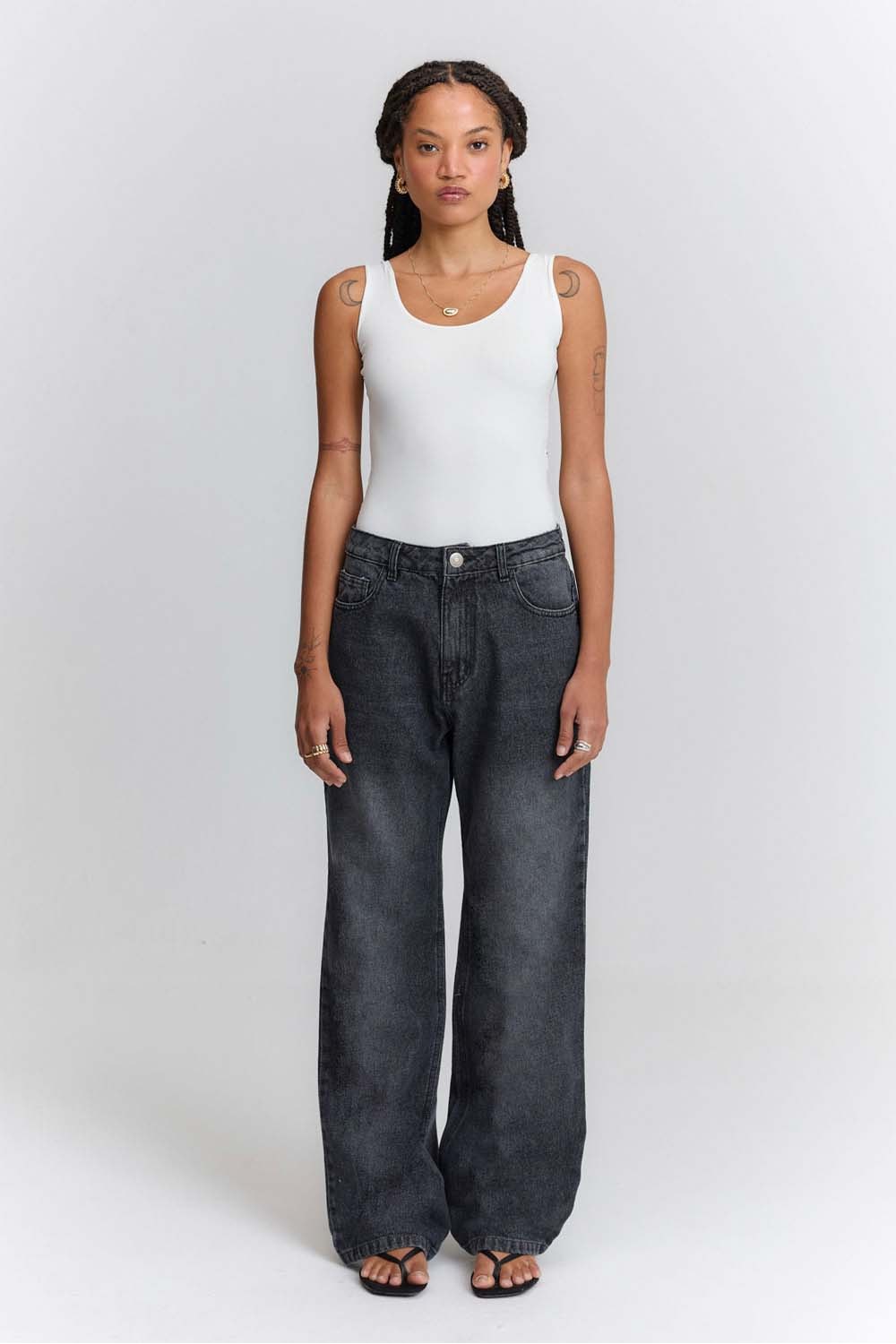 Segunda imagem do produto Calça Jeans Reta Danza