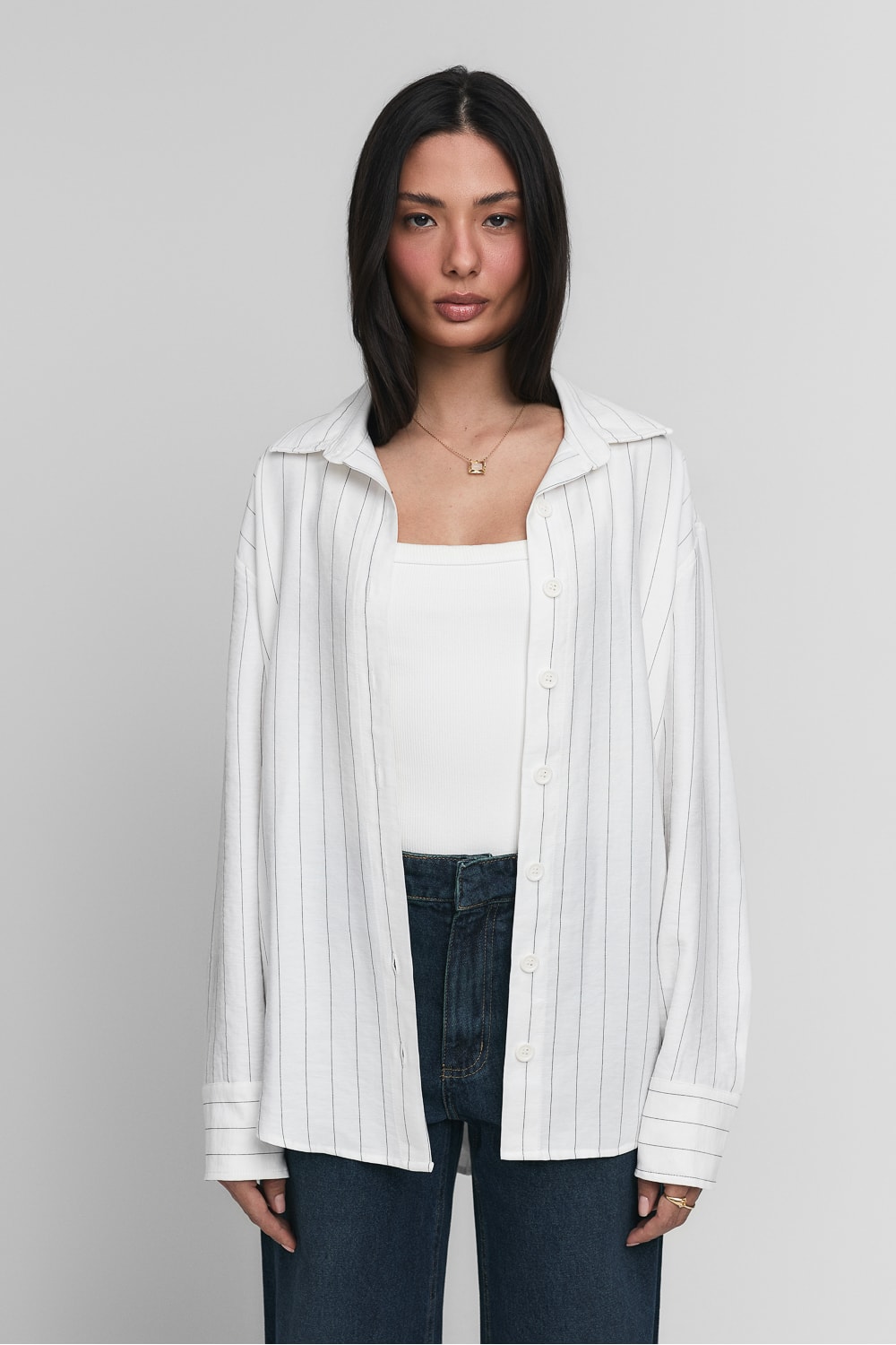Camisa Feminina Risca