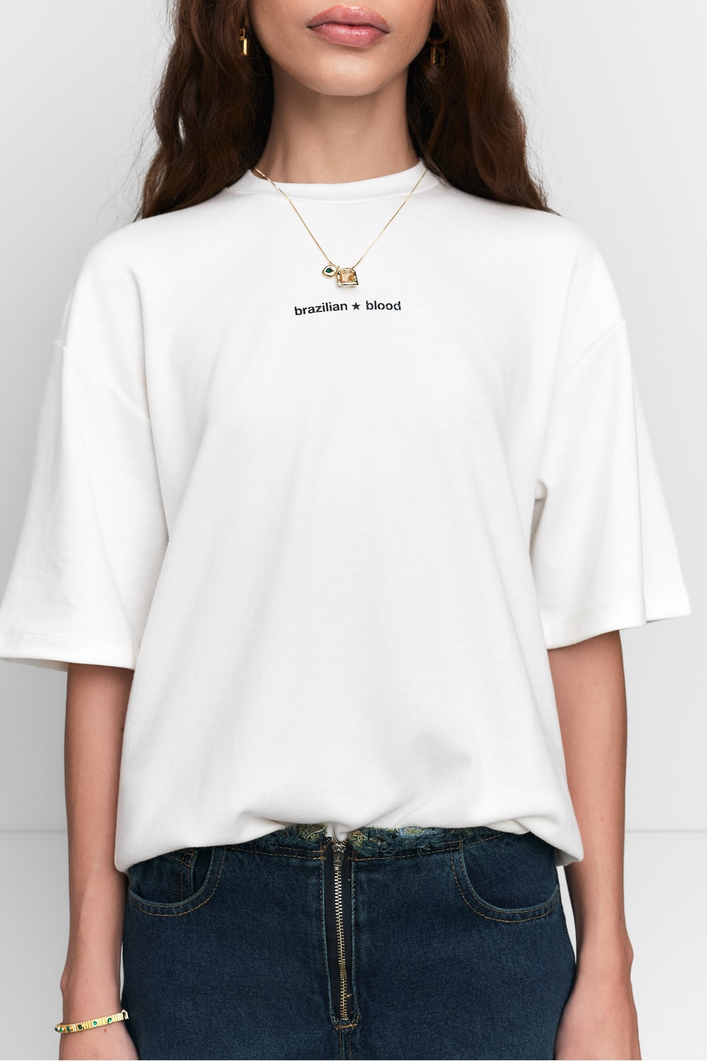 Camiseta estampada Brasileira