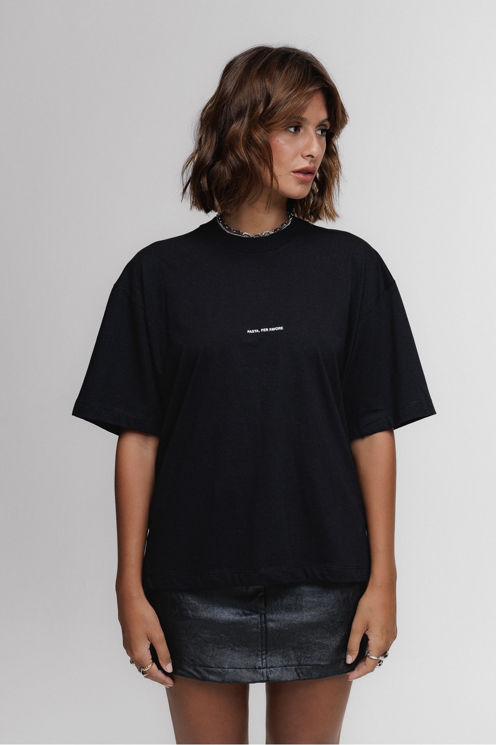Camiseta oversized Pasta