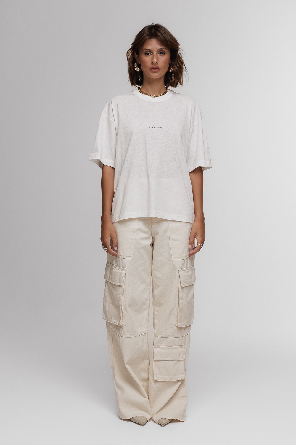 Camiseta oversized Pasta