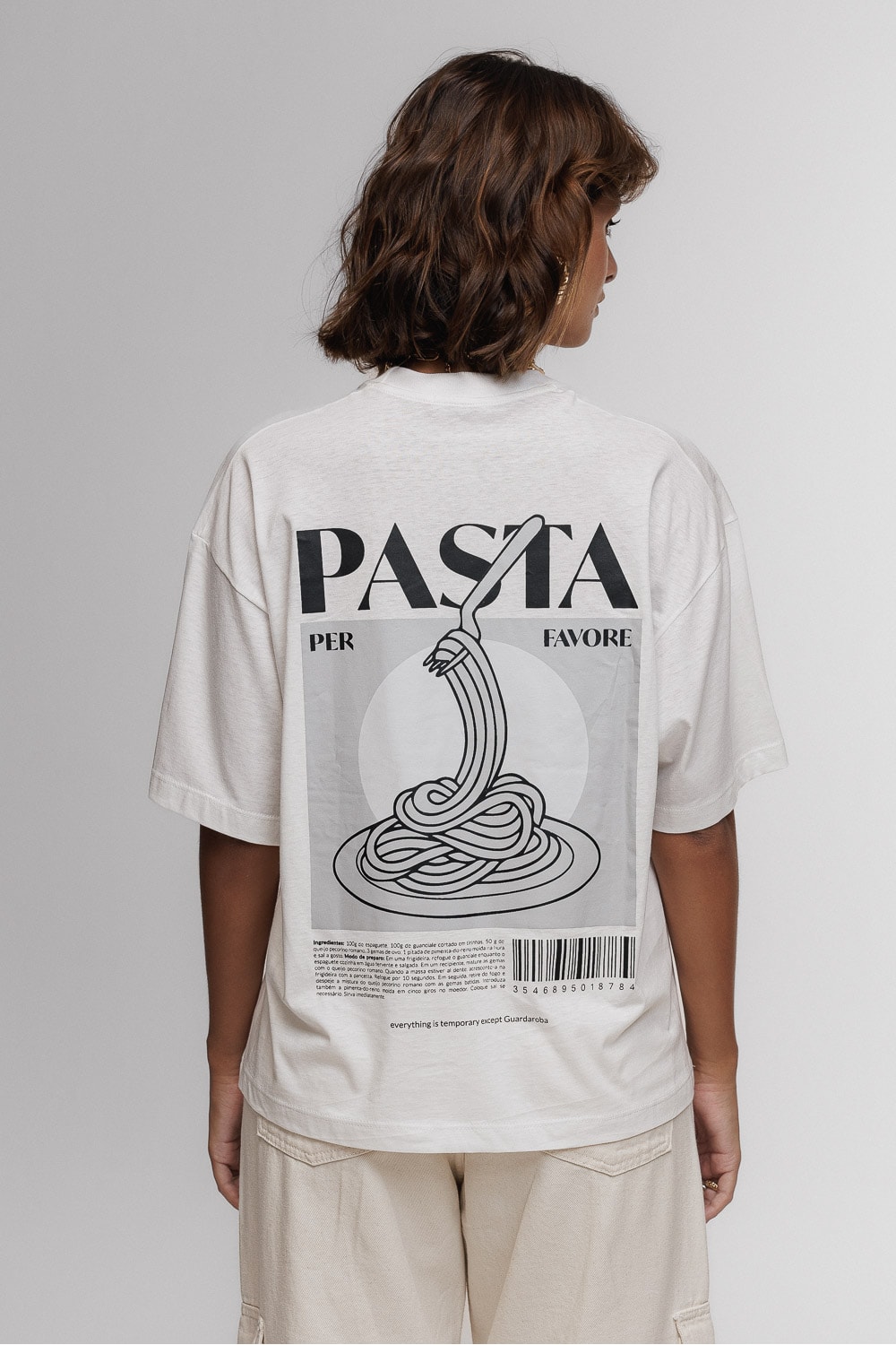 Segunda imagem do produto Camiseta oversized Pasta