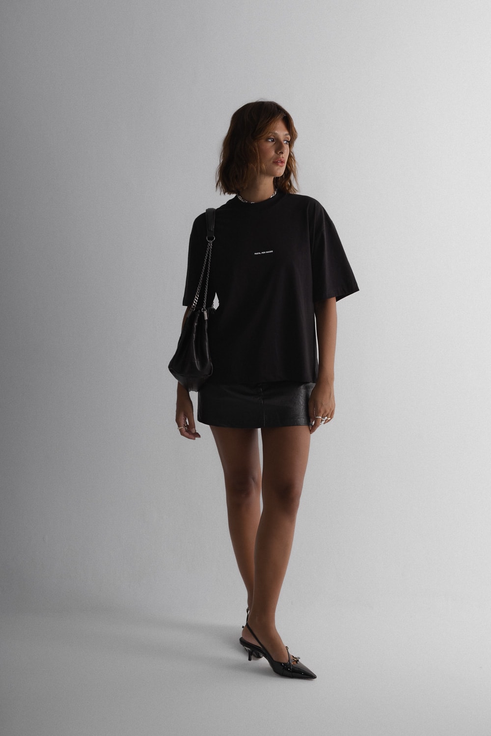 Camiseta Oversized Pasta: Estilo Urbano | Guardaroba