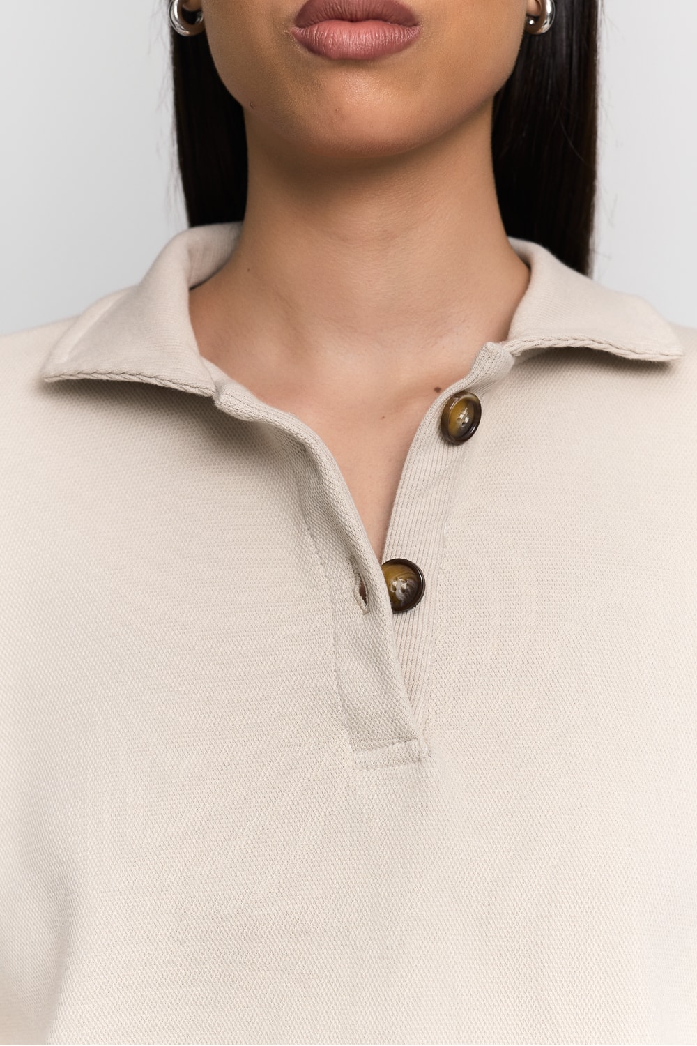 Segunda imagem do produto Casaco com Gola Polo Giada
