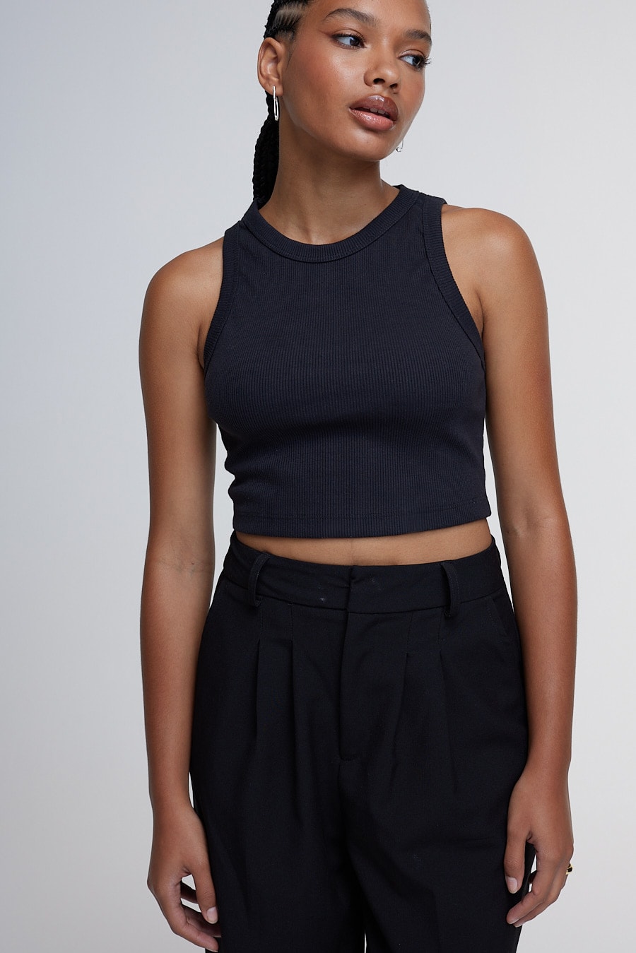 Cropped Canelado Feminino Cotone | Guardaroba