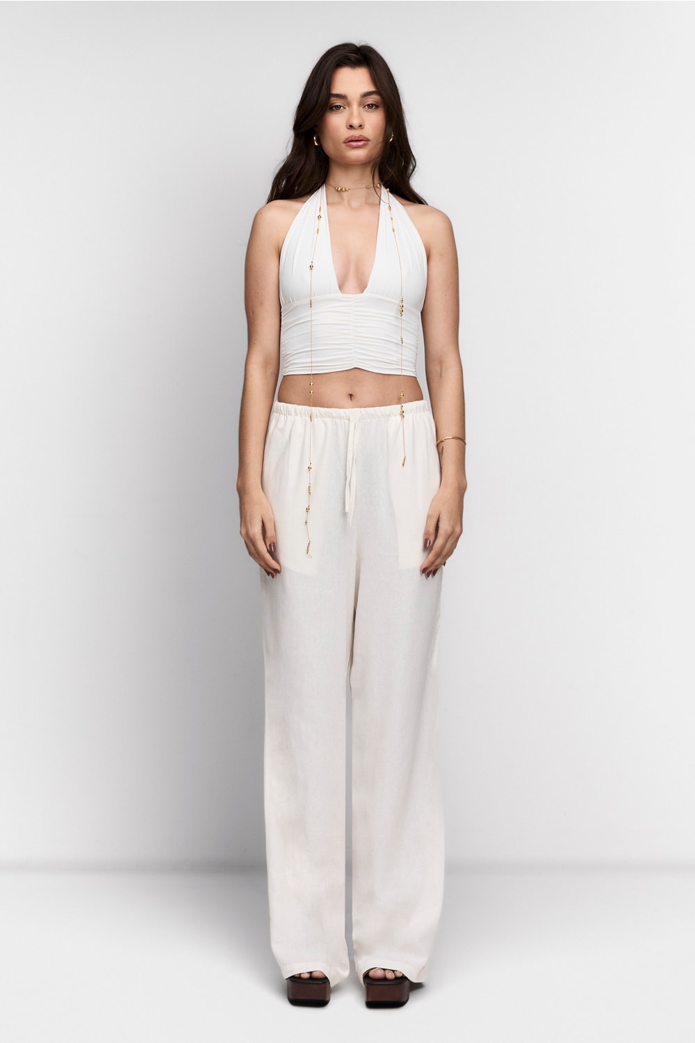 Cropped de Malha Âmbar