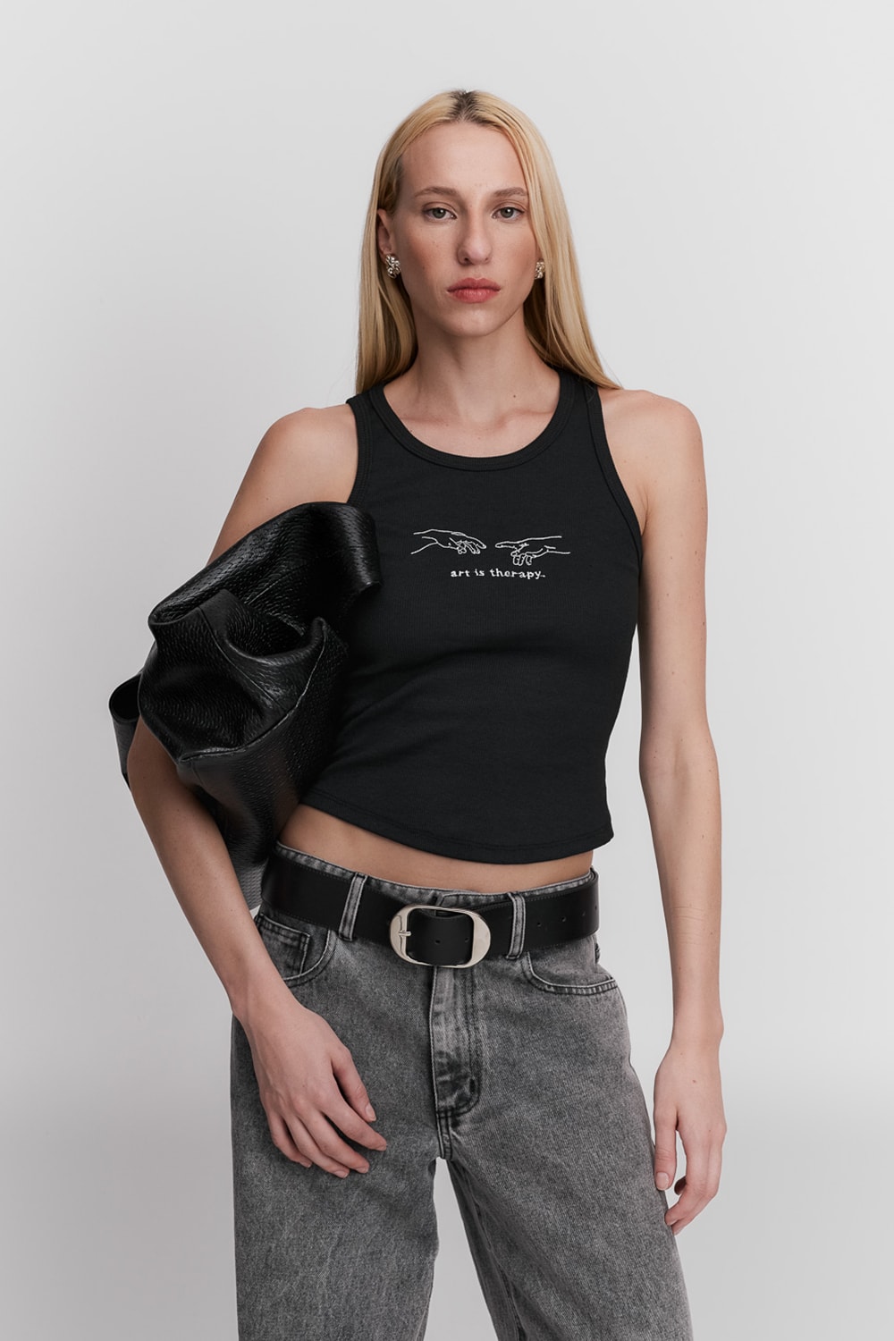 Segunda imagem do produto Regata Canelada Michelangelo