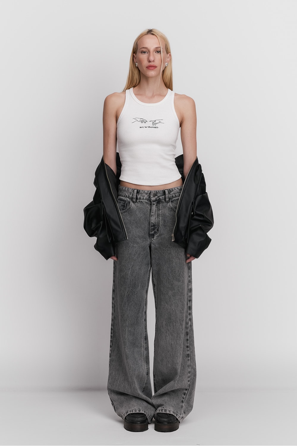 Segunda imagem do produto Regata Canelada Michelangelo