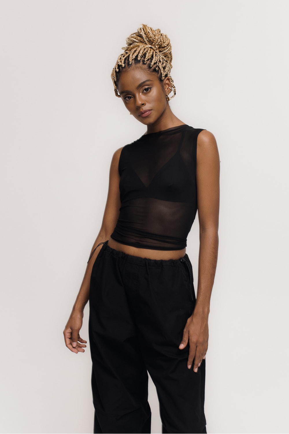 Segunda imagem do produto Regata de tule Nudo