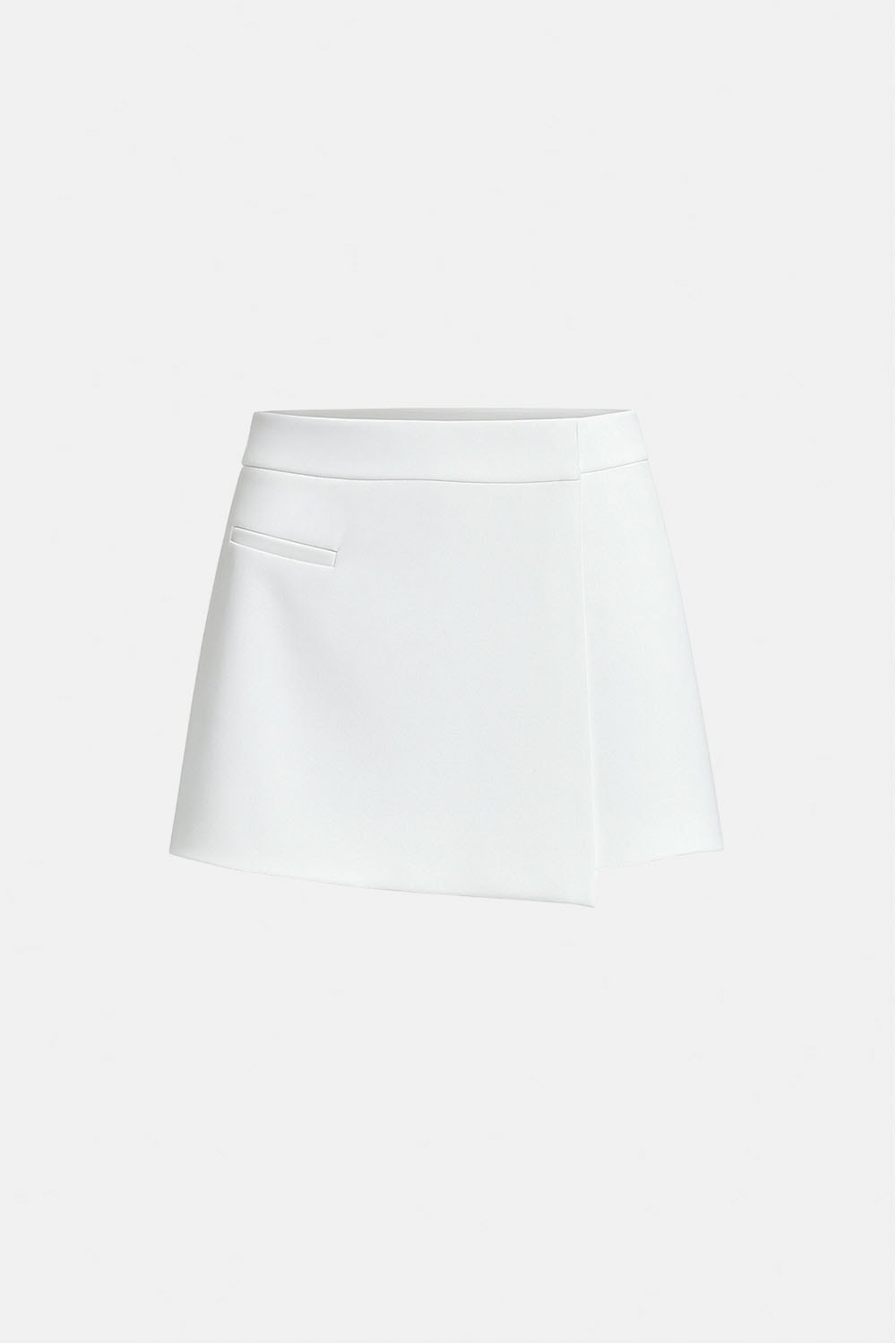 Segunda imagem do produto Shorts Saia De Alfaiataria Brera White