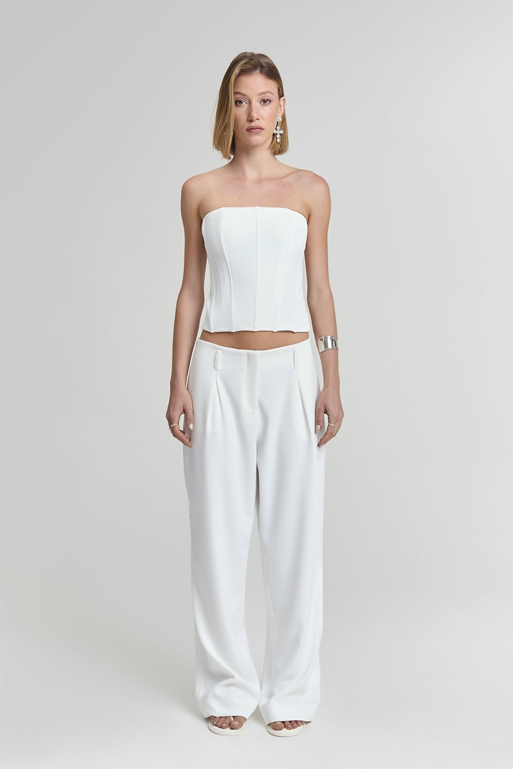 Segunda imagem do produto Top Corset Vittorio White