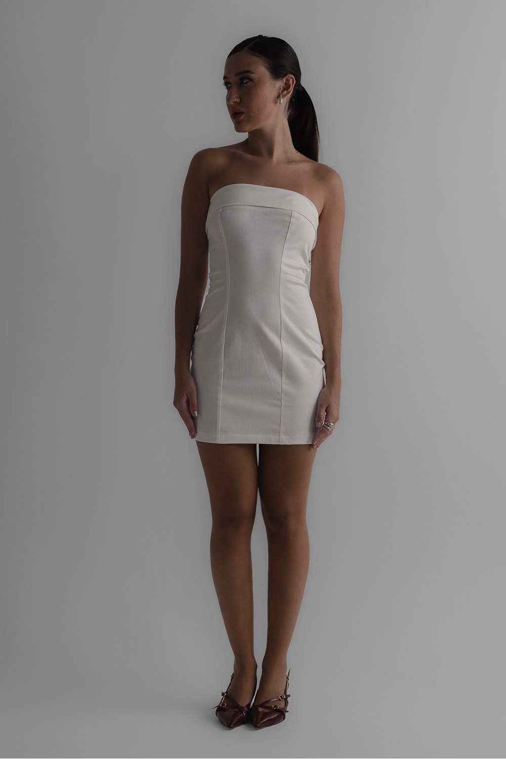 Segunda imagem do produto Vestido curto Bere Cor:Preto;Tamanho:G