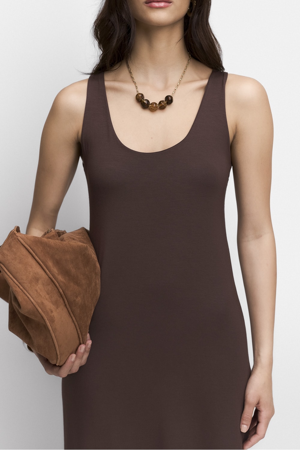 Segunda imagem do produto Vestido Longo de Malha Icona